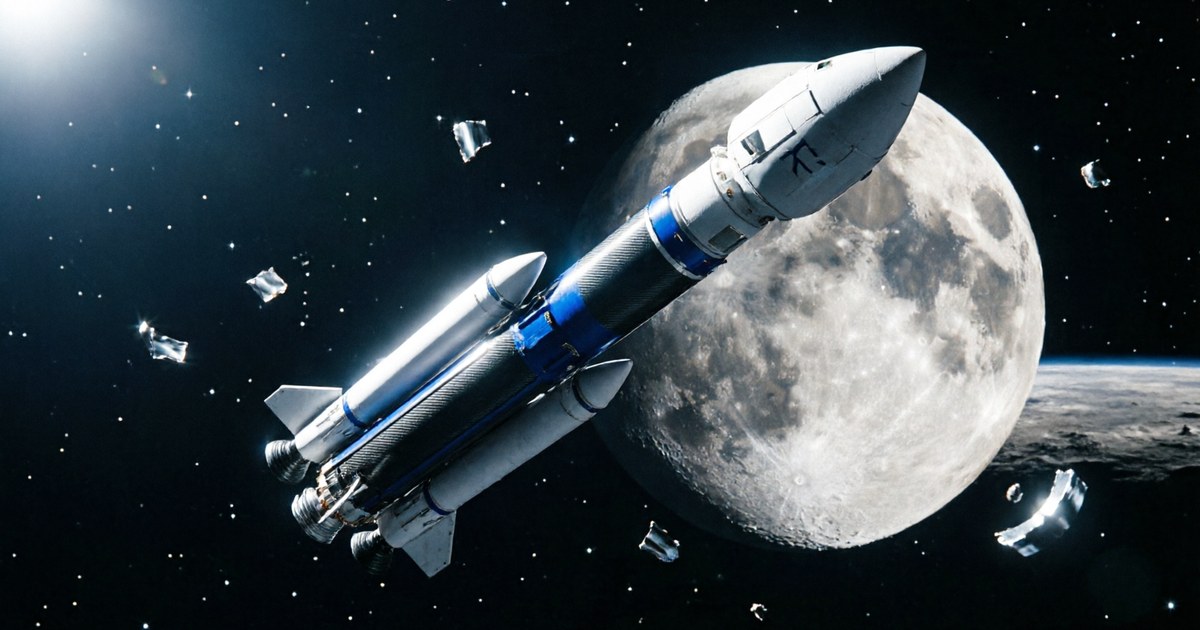 O treaptă abandonată de rachetă SpaceX s-a prăbușit pe Lună — al treilea impact neintenționat din istoria explorării spațiale