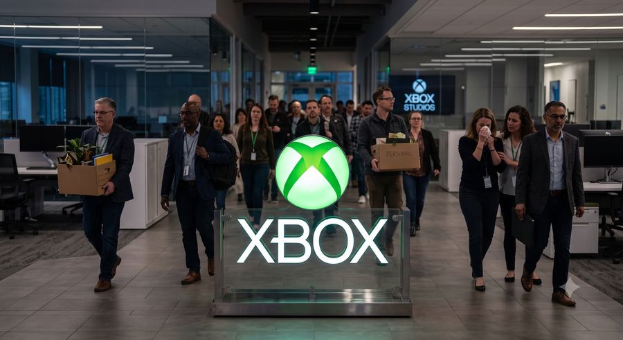 Xbox anunță cea mai mare restructurare din istoria diviziei: 3.200 de posturi tăiate, patru studiouri vândute